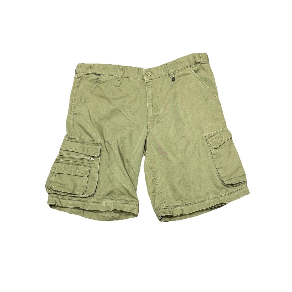 Boy Scouts Of America Shorts Youth Size 22 Green Cargo Shorts Uniform